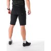 Pánské cyklistické šortky 2v1 NORTHFINDER Matthew černé (VELIKOST XS)