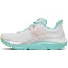 Dámské běžecké boty SAUCONY S11020-130 KINVARA 16 white/aqua (Velikost 36)