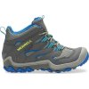 Dětské turistické boty MERRELL MK262305 chameleon 7 MID WP grey/blue (Velikost 27)