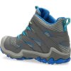 Dětské turistické boty MERRELL MK262305 chameleon 7 MID WP grey/blue (Velikost 27)
