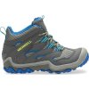 Dětské turistické boty MERRELL MK262305 chameleon 7 MID WP grey/blue (Velikost 27)