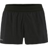 Dámské běžecké šortky CRAFT Hypervent Structure - černá (Velikost XS)
