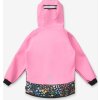 Dětská softshellová bunda UNUO s fleecem Basic, Růžová, Zahrada (Velikost 86/92)