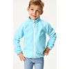 Dětská fleecová mikina UNUO, Sv. Modrá (Velikost 86/92)