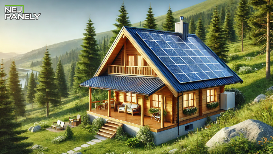 Fotovoltaika pro chataře - je malá solární elektrárna na chatu to pravé?