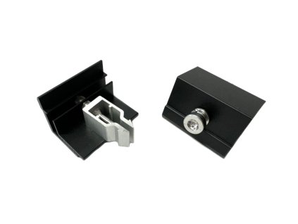 Klema koncowa regulowana czarna na KLIK