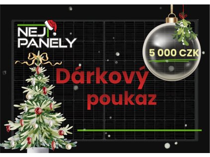 Dárkový poukaz 5tis,