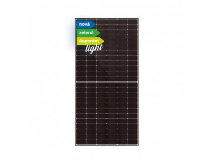 Fotovoltaický solární panel DAH Solar 555Wp Full screen, černý rám