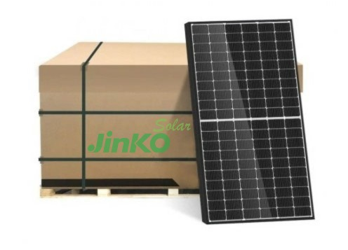 Jinko Solar PALETA 31 ks, Fotovoltaický solární panel Jinko Solar 72HL4 585Wp stříbrný rám - ZÁRUKA 30 LET NA VÝKON