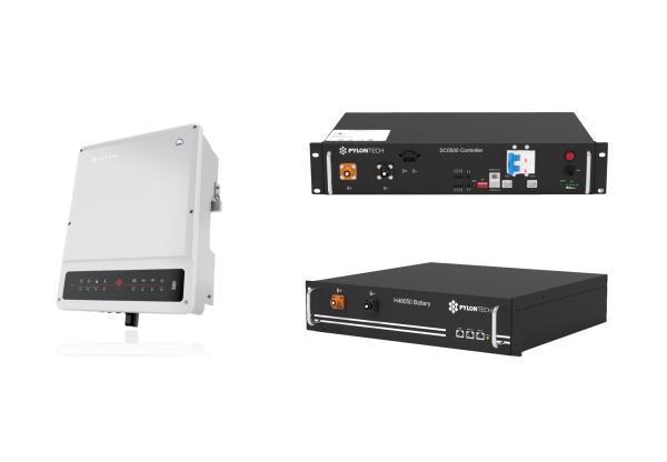 Set GoodWe GW10K-ET PLUS+ a Pylontech H48050 9,6kWh
