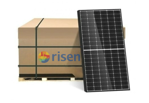 Risen Energy PALETA 36ks, Fotovoltaický solární panel Risen 410Wp černý rám