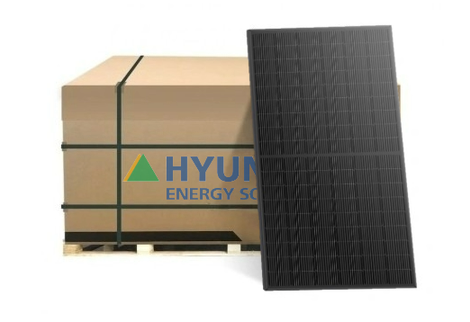 PALETA 36ks, Fotovoltaický solární panel Hyundai 410Wp, Full Black, ZÁRUKA 25 LET