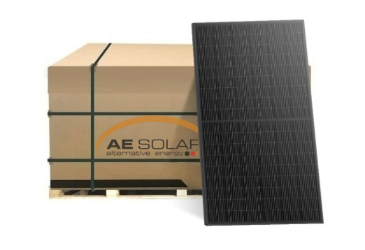 PALETA 36ks, Fotovoltaický solární panel AE SOLAR 410Wp full black