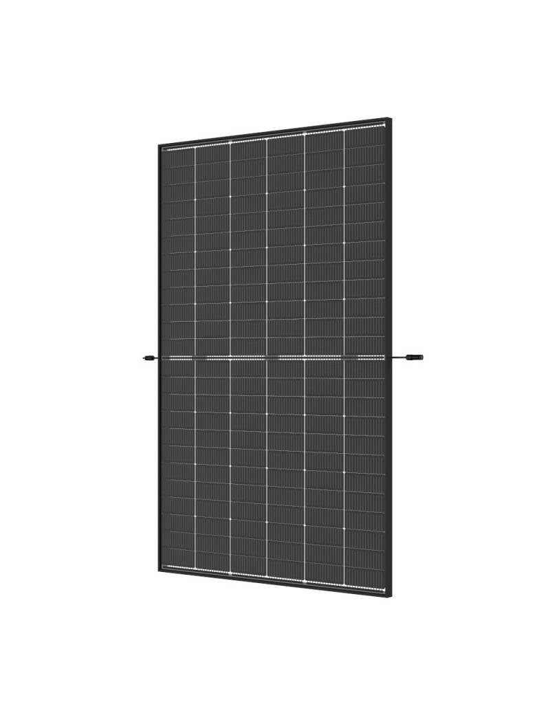 Polopropustný bifaciální solární panel Trina Vertex S+ 435Wp, full black, ZÁRUKA 30 LET