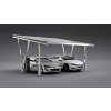 Solární přístřešek pro 2 vozidla - Carport A1