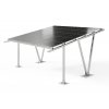 Solární přístřešek pro 2 vozidla - Carport A1