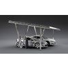 Solární přístřešek pro 2 vozidla - Carport A2
