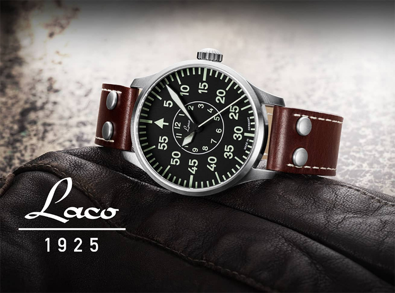 Historie německých pilotních hodinek LACO