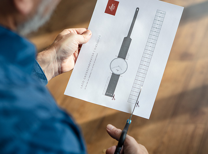 Tabulka velikosti pouzder a řemínků hodinek ke stažení