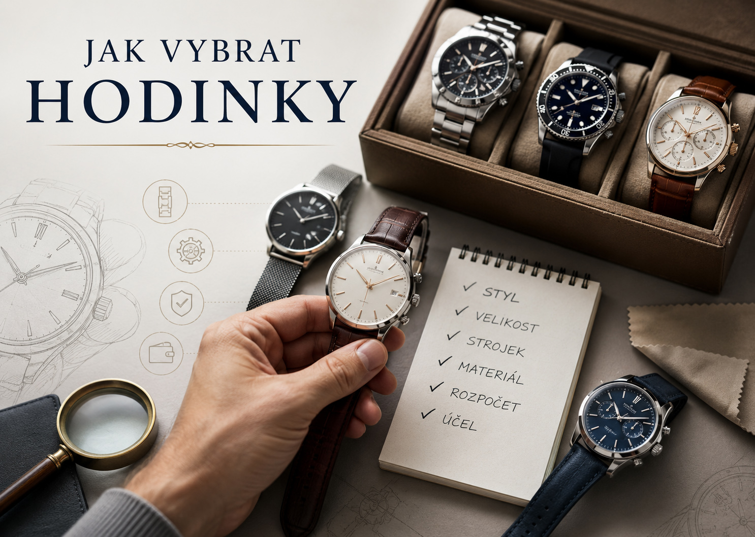 Jak vybrat hodinky 