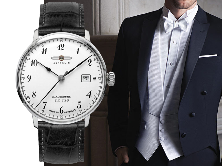 Hodinky a formální styl White Tie