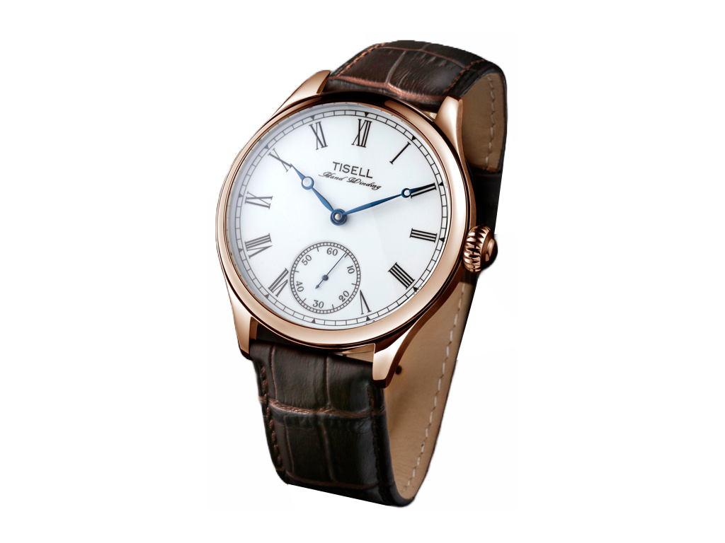 Tisell Watch No.157 Roman Rose Gold