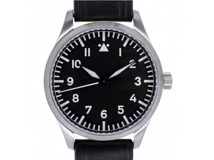 Tisell Watch Pilot Type A 40 mm Hammer Crown