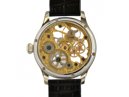 Luxusní skeletové hodinky M0182 - personalizace 10 kusů