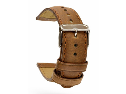 Béžový kožený řemínek HYP 06  + Stěžejky