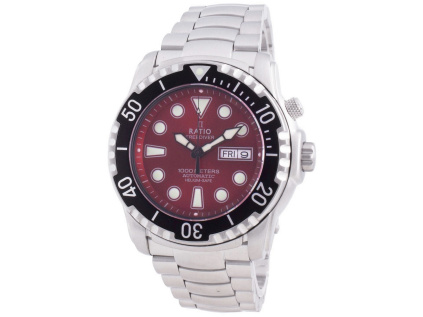 Ratio FreeDiver Helium 1000M red 1068HA96