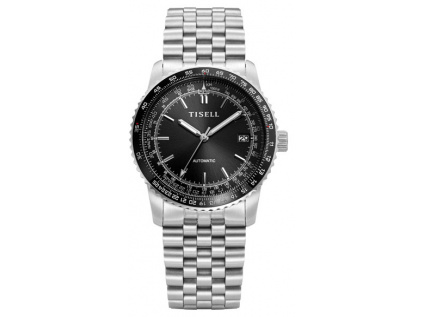 Tisell Watch NH-35 40mm Pilot Black