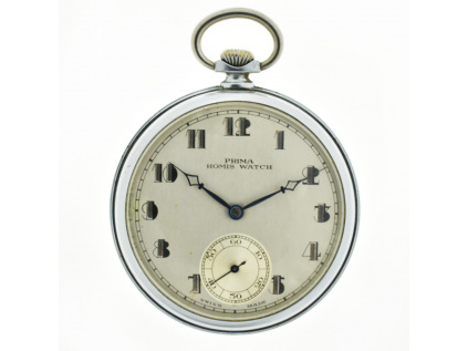 Kapesní švýcarské hodinky PRIMA HOMIS Art deco z let 1925-1935