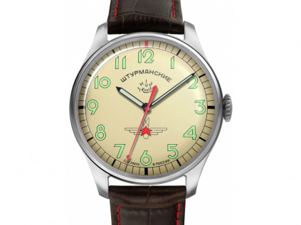 Letecké pilotní pánské hodinky Sturmanskie Gagarin Heritage Titan 2609-​3747128