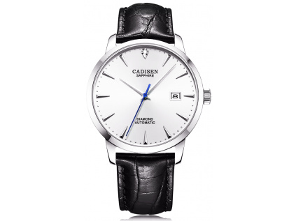 Pánské klasické elegantní hodinky Cadisen C8097 Silver white