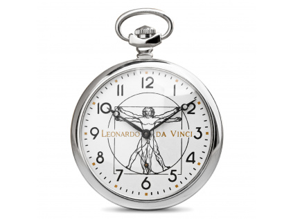Kapesní hodinky mechanické  Zodiac Leonardo da Vinci Vitruv Molnija 3602