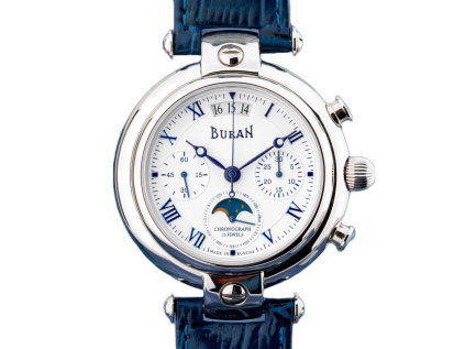 Buran Poljot Basilika Chronograf 31679 lunární kalendář