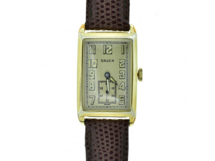 Starožitné švýcarské hodinky ALPINA GRUEN 1925-1937