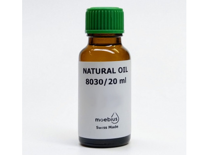 Přírodní olej pro budíky a pendlovky Moebius 8030, 20ml