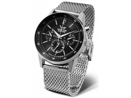 panske hodinky VOSTOK EUROPE LIMOUSINE VK63 560A690 metal bracelet