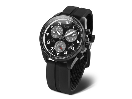 VOSTOK EUROPE Space Race 6S30 325C744 silicon black small