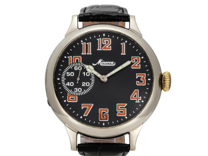 Minerva vojenské hodinky Swiss 1935-1940 / Limitovaná edice 1 kus