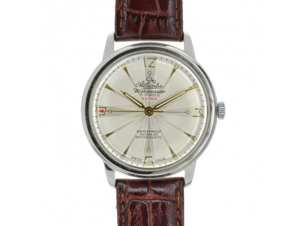 Společenské starožitné hodinky Atlantic Worldmaster Swiss 1955-1965