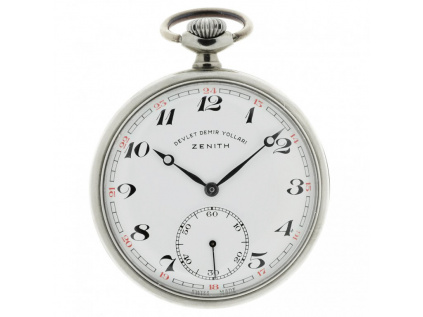 Starožitné kapesní hodinky Zenith z roku 1960