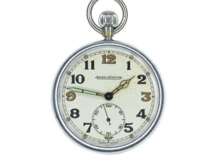 Starožitné vojenské kapesní hodinky Jeager LeCoultre 1940-1945