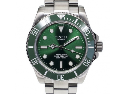 Tisell Watch Sub 90S5 Green