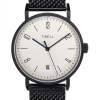 Tisell Bauhaus PVD Black hodinky pro muze panske