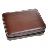 Ochranné hnědé cestovní pouzdro na hodinky