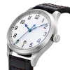 Pánské klasické elegantní hodinky Tisell Watch Marine White s datem