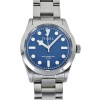Tisell Watch Snowflake 36 mm blue