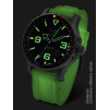 VOSTOK EUROPE Expedition North Pole YN55 597A729 Glow in the dark silicone